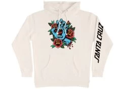 Santa Cruz Screaming Flash Hoodie Bone
