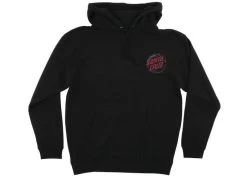 Santa Cruz Vacant Wave Dot Kids' Hoodie Black