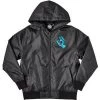 Santa Cruz Youth Screaming Hand Hooded Windbreaker Jacket Black