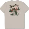 Brixton Welton Standard T-Shirt Cream