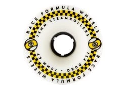Sector 9 Race Formula Steam Rollers 73MM White Longboard Wheels