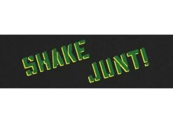 Shake Junt Griptape Sprayed Green & Yellow