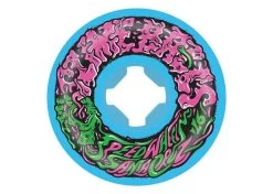 Santa Cruz Slime Balls Vomit Mini II Blue 53MM 97A Skateboard Wheels