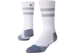 Stance Run Crew ST White Socks