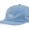 Studio Bubble 6 Panel Strapback Cap Light Blue