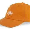 Studio Bubble 6 Panel Strapback Cap Orange