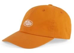 Studio Bubble 6 Panel Strapback Cap Orange