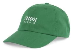 Studio World Champ 6 Panel Strapback Cap Kelly Green