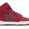 Lakai Telford Shoes Burgundy Suede