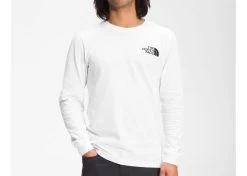 The North Face BOX NSE Long Sleeve Tee TNF White