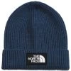 The North Face Kid Box Logo Beanie Shady Blue