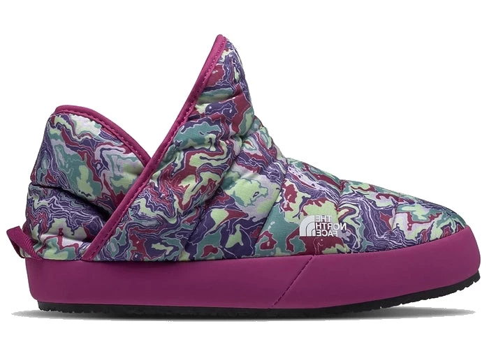 The North Face Youth Thermoball Traction Booties Peak Purple