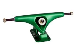 Luxe Lite Hollow Kingpin Satin Green Longboard Trucks