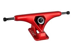 Luxe Lite Hollow Kingpin Satin Red Longboard Trucks