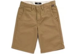 Vans Boys Authentic Stretch Shorts Dirt