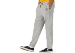 Vans Logo Up Fleece Sweatpants Cement Heather