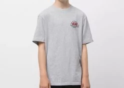 Vans Old Skool Complete Boys T-Shirt Athletic Heather