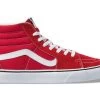 Vans Sk8-Hi Tapered Shoes Racing Red/True White