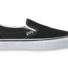 Vans Skate Slip-On Shoes Black White