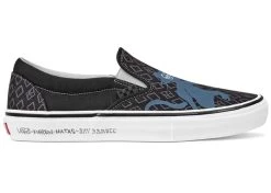 Vans Skate Slip-On Krooked By Natas Shoes Black