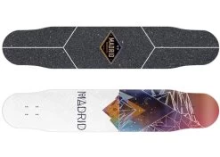 Madrid Fiberglass Pole 46" Space Mountain Longboard Deck