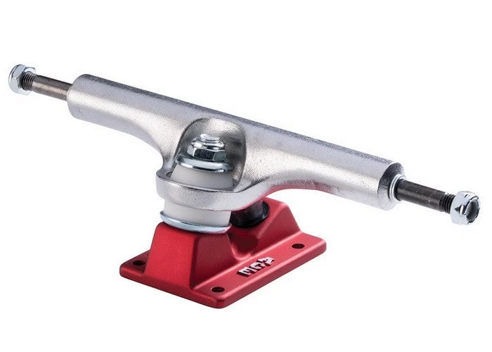 Ace 55 Classic Skateboard Trucks Polished Red - Image 2