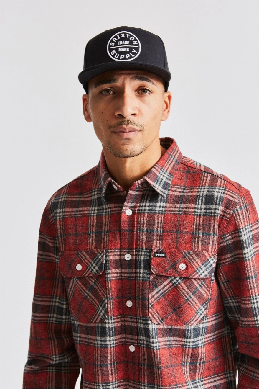 Brixton Oath III Snapback Black - Image 3