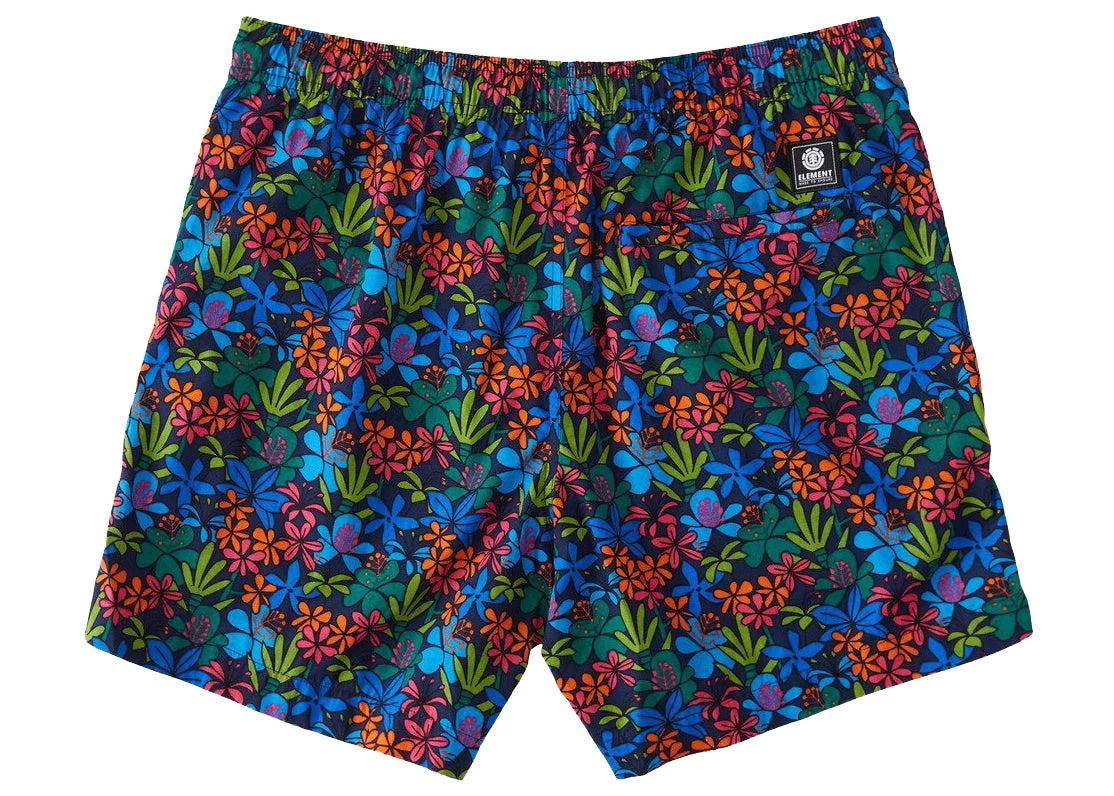 Element Chillin 17" Elastic Shorts Pink Garden