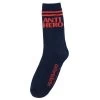 AntiHero Blackhero If Found Socks Navy/Red