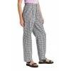 Brixton Victory Women's Trouser Pants Black Gingham
