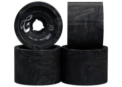 Cadillac Cruiser Black Marble 70MM 80a Longboard Wheels