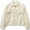 Brixton Bowery Corduroy Women's Long Sleeve Flannel Shirt Dove