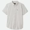 Brixton Charter Oxford S/S Shirt Vapor Sun Wash