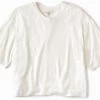 Brixton Montauk Skimmer Women's Crop T-Shirt White