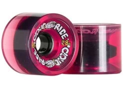 Cloud Ride Cruisers 78A 69MM Clear Pink Longboard Wheels