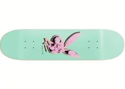 Color Bars X Playboy X Andy Warhol Skateboard Deck 8.25" Mint