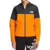 The North Face Never Stop Windwall Kid's Hooded Jacket Cone Orange