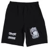 Creature Graveyard Sweat Shorts Black