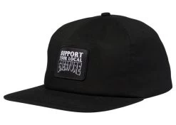 Creature Support Patch Snapback Cap Black