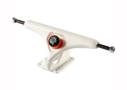 Gullwing Reverse 10" White Longboard Trucks