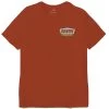 Brixton Regal Standard T-Shirt Barn Red Dark Burgundy