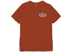 Brixton Regal Standard T-Shirt Barn Red Dark Burgundy