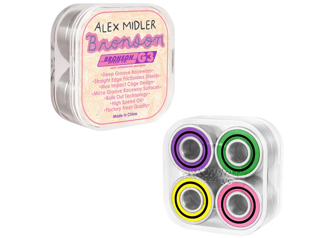 Bronson G3 Pro Alex Midler Bearings