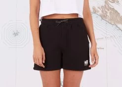 Salty Crew Alpha Women's Sweat Shorts Black