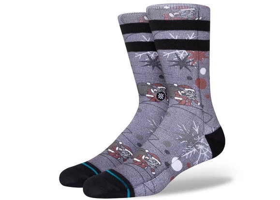 Stance Shredding Santa Socks Black