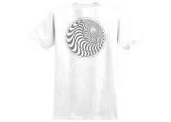 Spitfire Skewed T-Shirt White/Silver