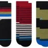 Stance Carter Kids' Crew Socks 3 Pack Multi