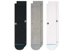 Stance Icon Crew Socks 3 Pack Multi