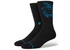 Stance Wolfman Crew Socks Black