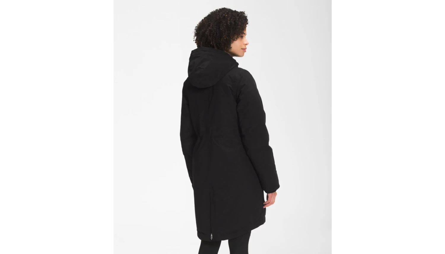 The North Face Women's Snow Down Parka Jacket TNF Black - Image 2